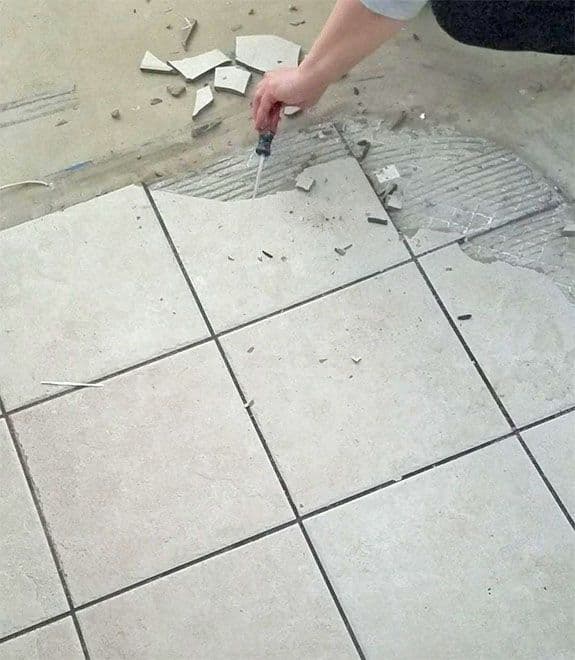 Tile Removal & Replacement